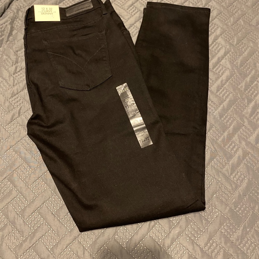 Calvin Klein curvy skinny jeans